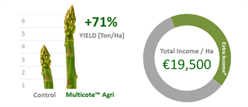 A successful trial in France - Multicote™ Agri for asparagus